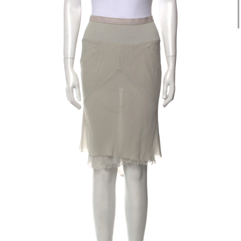 Vintage Rick Owens knee length skirt
